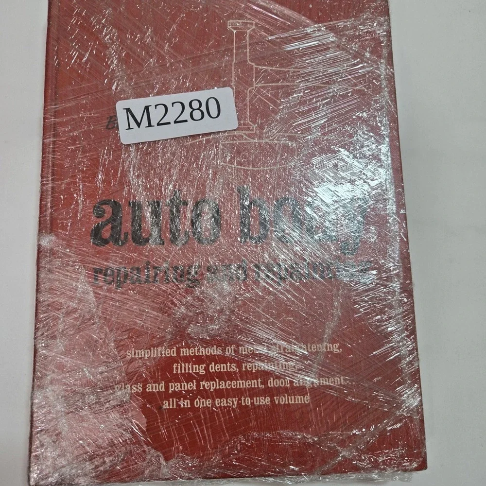 VTG 1965 Auto Body Repairing and Repainting Book Bill Toboldt Hardcover USA Made